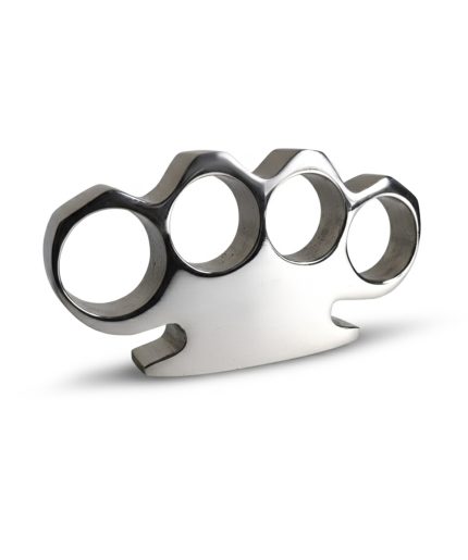The King Solid Brass Knuckles | Platinum