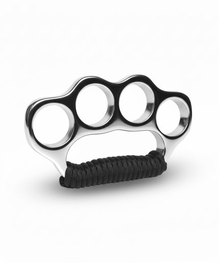 International Paracord Solid Brass Knuckles | Platinum