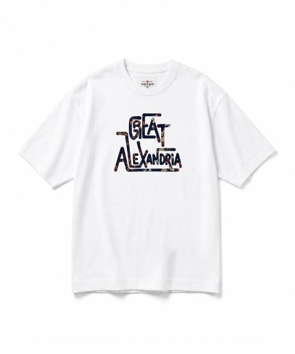 Great Alexandria Fabric Appliqué T-Shirt